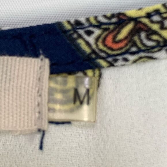 41 Hawthorn Women's Pullover Paisley Sleeveless Blouse Multicolor Size Medium - Picture 10 of 10